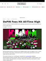 DePIN Fees Hit All-Time High - 