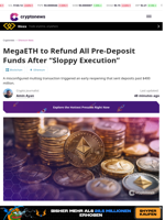 MegaETH to Refund All Pre-Deposit Funds After “Sloppy Execution”