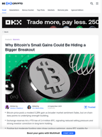 Bitcoin Price Stays Flat, But On-Chain Strength Hints at Rally