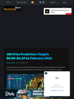 UNI Price Prediction: Targets $5.85-$6.29 by February 2026 - Blockchain.News