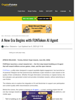 A New Era Begins with FUNToken AI Agent