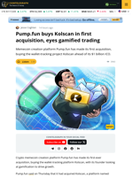 Pump.fun Acquires Crypto Wallet Tracking Platform Kolscan