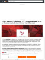 TRON (TRX) Price Prediction: TRX Consolidates Near $0.28 as Momentum Indicators Hint at Trend Reversal - Brave New Coin