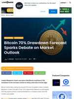 Bitcoin 70% Drawdown Forecast
