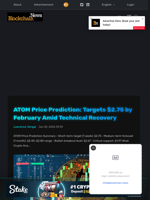 ATOM Price Prediction: Targets $2.75 by February Amid Technical Recovery - Blockchain.News