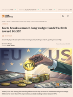 Keeta breaks a month-long wedge: Can KTA climb toward $0.35? - AMBCrypto
