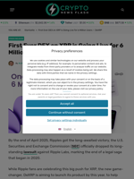 First Ever DEX on XRP is Going Live for 6 Million Users — DeXRP - Crypto News Flash