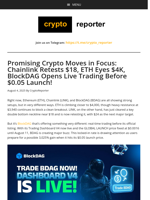 BlockDAG Enables Trading Before Launch, ETH and LINK Test Resistance!