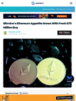 Bitmine’s Ethereum Appetite Grows With Fresh $70 Million Buy