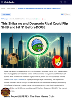 This Shiba Inu and Dogecoin Rival Could Flip SHIB and Hit $1 Before DOGE