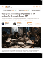SEC opens proceedings on proposal to list options for Grayscale Crypto ETF - AMBCrypto