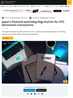 Japan‘s Financial Watchdog Flags KuCoin for OTC Derivatives Transactions