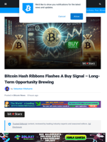 Bitcoin Hash Ribbons Flashes A Buy Signal – Long-Term Opportunity Brewing | Bitcoinist.com
