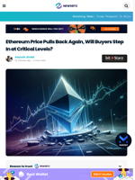 Ethereum Price Pulls Back Again, Will Buyers Step In at Critical Levels?