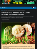 North Carolina Approves Bill to Create Strategic Bitcoin Reserve Fund