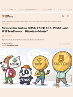 Memecoins tank as BONK, FARTCOIN, PENGU, and WIF lead losses – Bitcoin to blame? - AMBCrypto