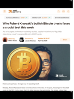 Why Robert Kiyosaki’s bullish Bitcoin thesis faces a crucial test this week - AMBCrypto