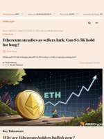 Ethereum steadies as sellers lurk: Can $4.5K hold for long? - AMBCrypto