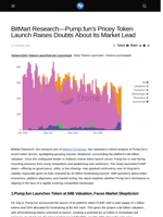 BitMart Research—Pump.fun's Pricey Token Launch Raises Doubts About Its Market Lead - Visionary Financial