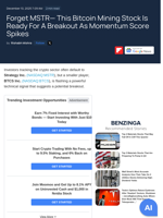 Forget MSTR— This Bitcoin Mining Stock Is Ready For A Breakout As Momentum Score Spikes - BTCS (NASDAQ:BTCS) - Benzinga