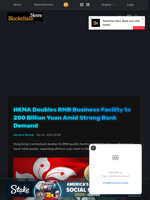 HKMA Doubles RMB Business Facility to 200 Billion Yuan Amid Strong Bank Demand - Blockchain.News