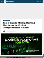 Top 5 Crypto Mining Hosting Platforms in 2025: A Comprehensive Review - TechBullion