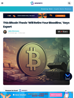 This Bitcoin Thesis 'Will Retire Your Bloodline,' Says Expert