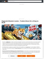 Dogecoin Disaster Looms - Traders Brace for a Drop to $0.20 - Brave New Coin