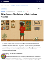 $AixuSpeed: The Future of Frictionless Finance