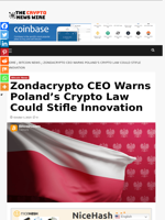 Zondacrypto CEO Warns Poland’s Crypto Law Could Stifle Innovation - The Crypto News Wire