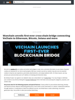 Wanchain unveils first-ever cross-chain bridge connecting VeChain to Ethereum, Bitcoin, Solana and more - Brave New Coin