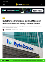 ByteDance Considers Selling Moonton to Saudi-Backed Savvy Games Group - CoinCentral