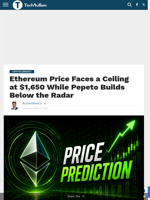 Ethereum Price Faces a Ceiling at $1,650 While Pepeto Builds Below the Radar - TechBullion