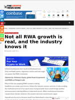 Not all RWA growth is real, and the industry knows it - The Crypto News Wire