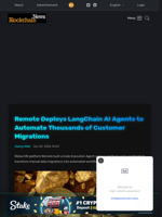 Remote Deploys LangChain AI Agents to Automate Thousands of Customer Migrations - Blockchain.News