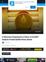 Is Ethereum Preparing For A Move To $3,800? Analysts Predict Bullish Phase Ahead | Bitcoinist.com