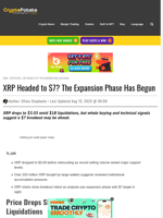XRP Headed to $7? The Expansion Phase Has Begun