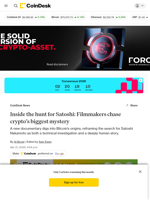 Inside the hunt for Satoshi: Filmmakers chase crypto’s biggest mystery