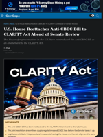 U.S. House Reattaches Anti-CBDC Bill to CLARITY Act