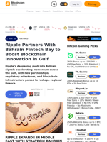 Ripple Partners With Bahrain Fintech Bay to Boost Blockchain Innovation in Gulf – Featured Bitcoin News