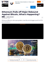 Ethereum Pulls off Major Rebound Against Bitcoin, What's Happening?