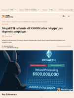 MegaETH refunds all $500M after 'sloppy' pre-deposit campaign - AMBCrypto