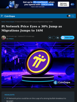 Pi Network Price Eyes a 30% Jump as Migrations Jumps to 16M