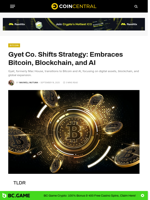 Gyet Co. Shifts Strategy: Embraces Bitcoin, Blockchain, and AI - CoinCentral
