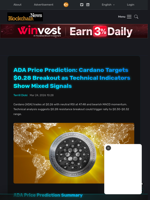 ADA Price Prediction: Cardano Targets $0.28 Breakout as Technical Indicators Show Mixed Signals - Blockchain.News