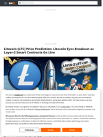Litecoin (LTC) Price Prediction: Litecoin Eyes Breakout as Layer-2 Smart Contracts Go Live - Brave New Coin