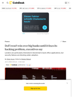 TradFi will sit out DeFi growth until security issues are resolved, executives say