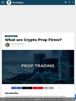 What are Crypto Prop Firms?