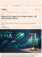Ethena [ENA] surges 10% as whales step in – Yet THIS remains real test - AMBCrypto
