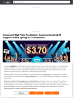 Toncoin (TON) Price Prediction: Toncoin Holds $2.75 Support While Eyeing $3.70 Breakout - Brave New Coin